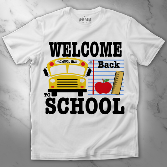 "Welcome To School" Teacher Tshirts