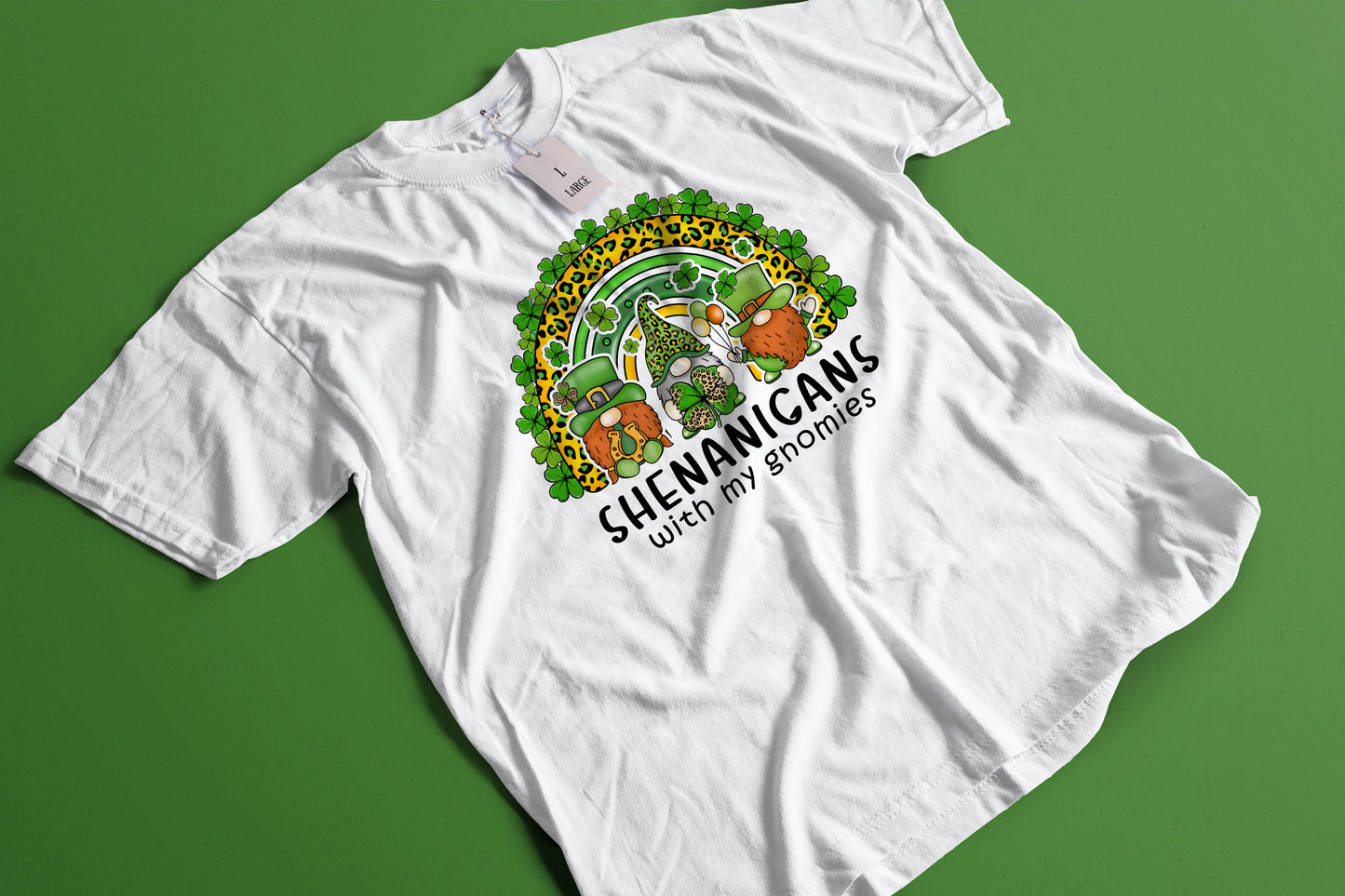 “Shenanigans with my gnomies” St.Patrick’s Day Tshirt