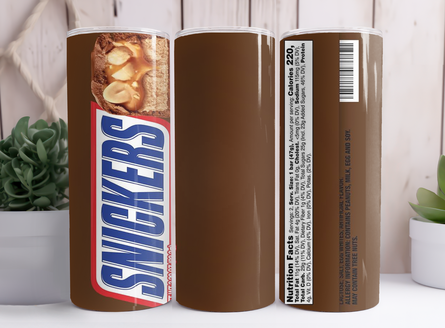 Snickers Candy Styled Tumbler