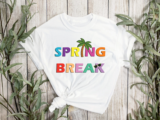 Colorful Spring Break Tshirt