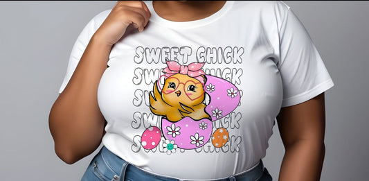 "Sweet Chick" Easter Tshirt