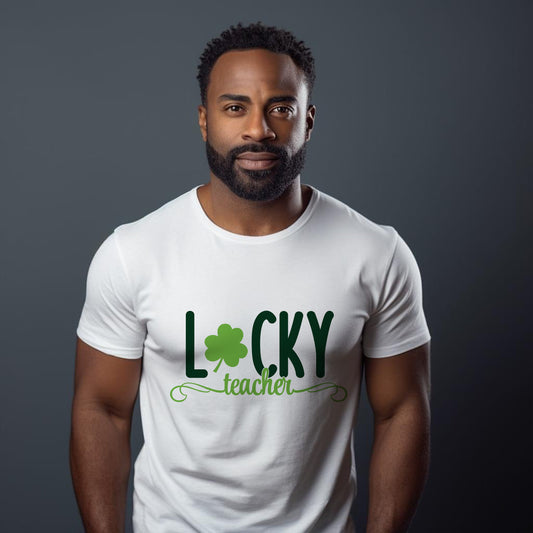 St. Patrick's "Lucky Teacher" Tshirt