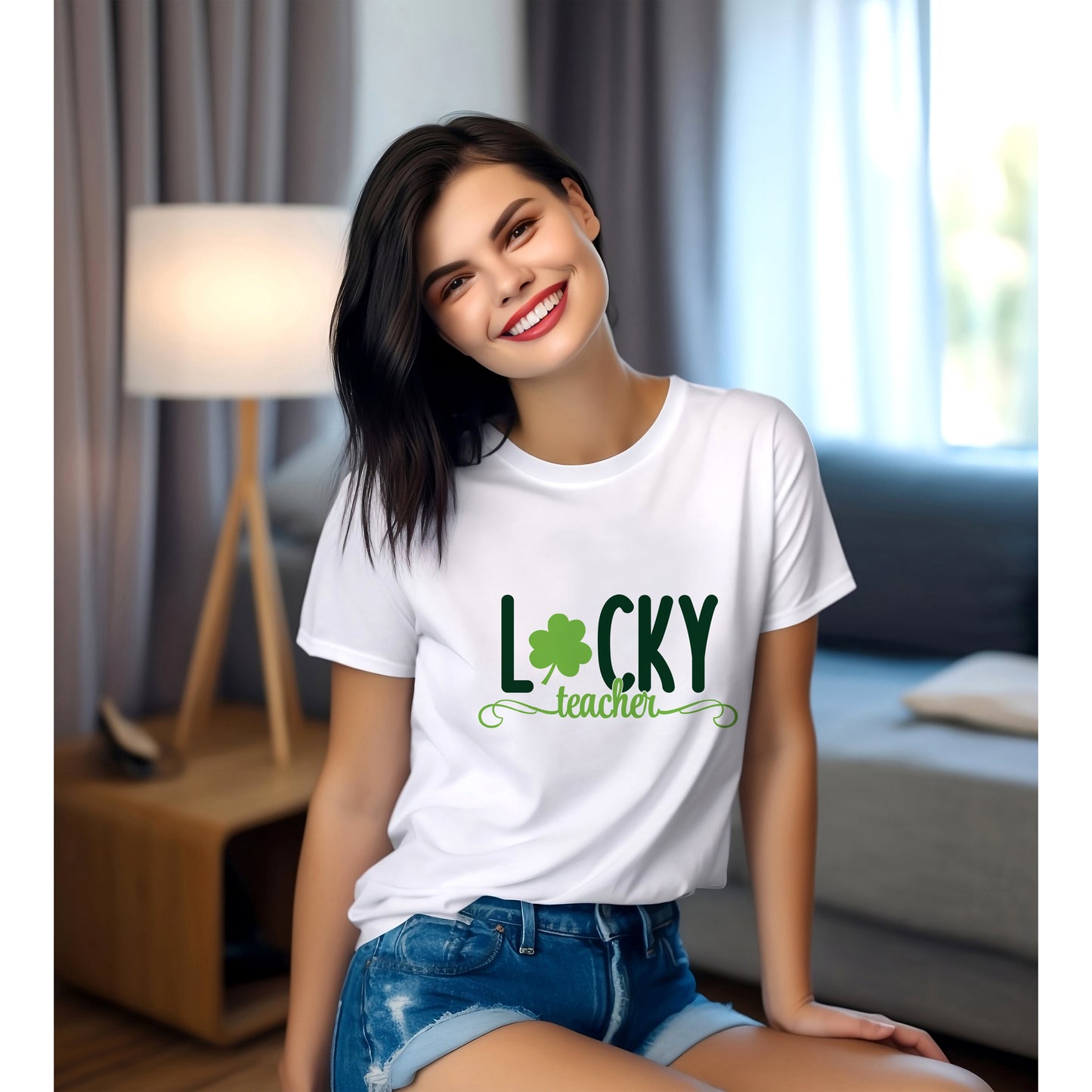 St. Patrick's "Lucky Teacher" Tshirt