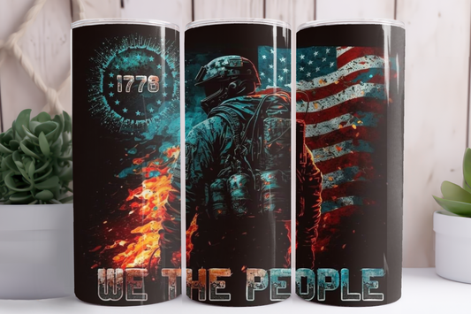 "We the people" 1776 Tumbler