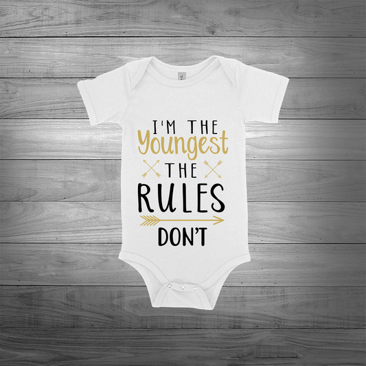 "The Youngest" Onesie