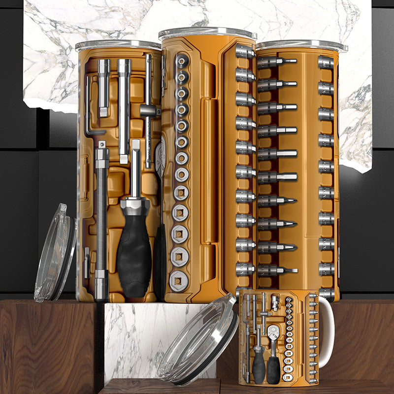 Mens Toolbox Designed Tumblers