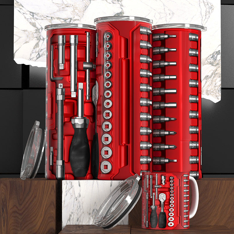 Mens Toolbox Designed Tumblers