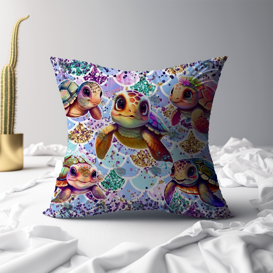 Turtle Kids Pillow