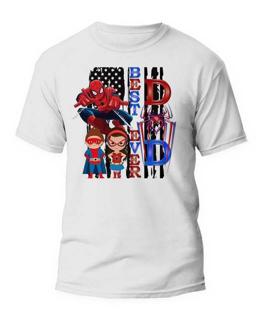 "Best Dad" 4th Of July Tshirt