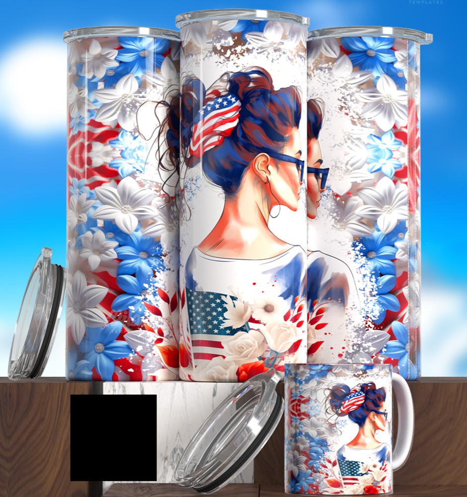 Women 4th Of July Tumblers