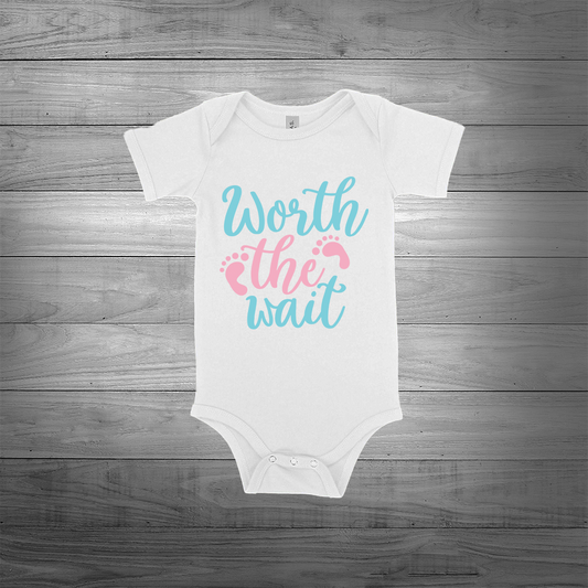 "Worth The Wait" Onesie